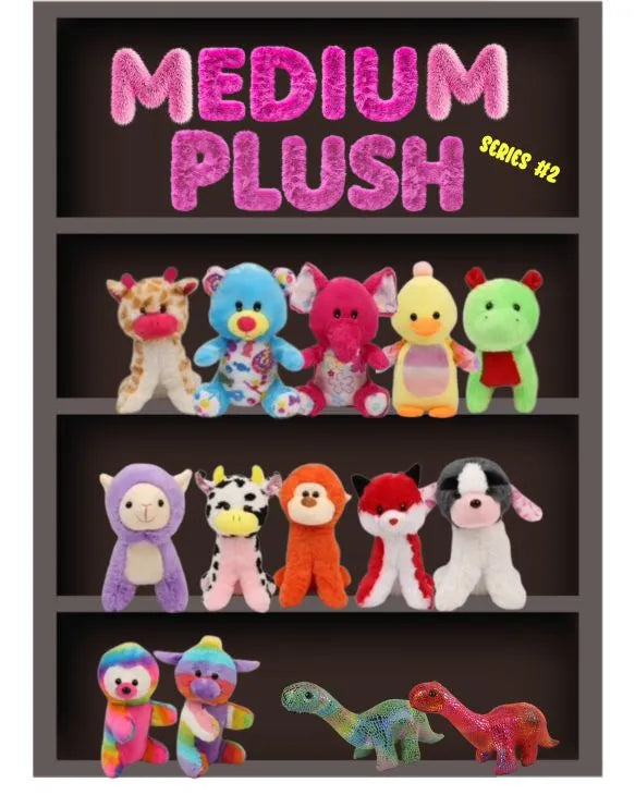 MEDIUM PLUSH MIX SERIES #2 (9.5″)