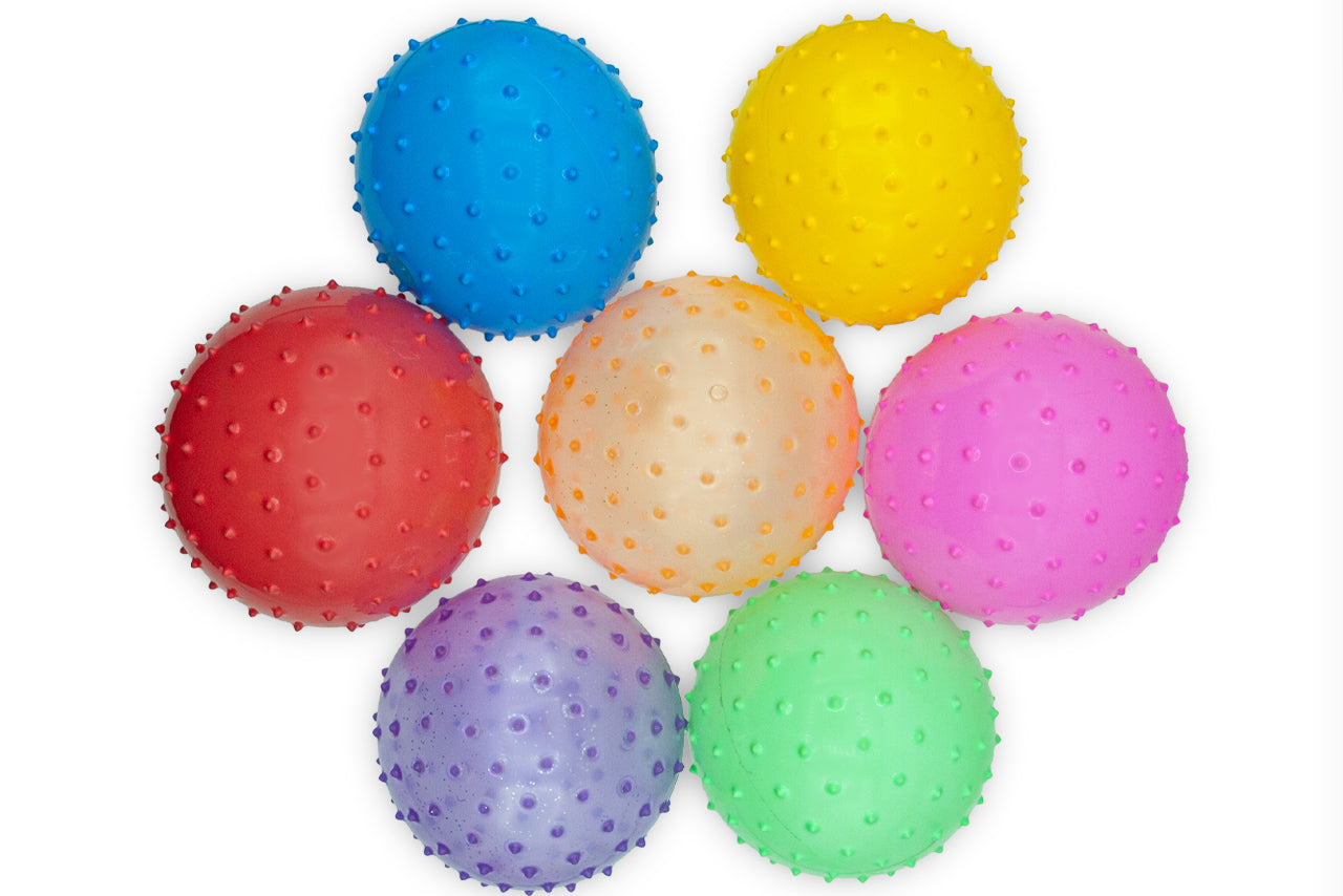 Plain and Glitter 5" Balls (215 count box)